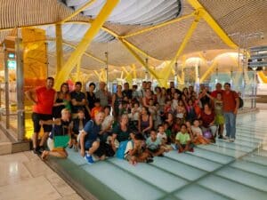 Niños saharaui acogidos en Colmenar