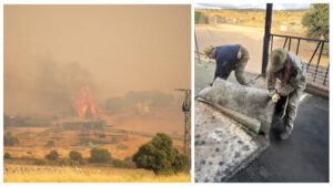 Incendio Ocius Park Colmenar Viejo